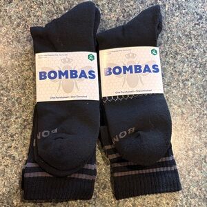 XL long black Bombas socks